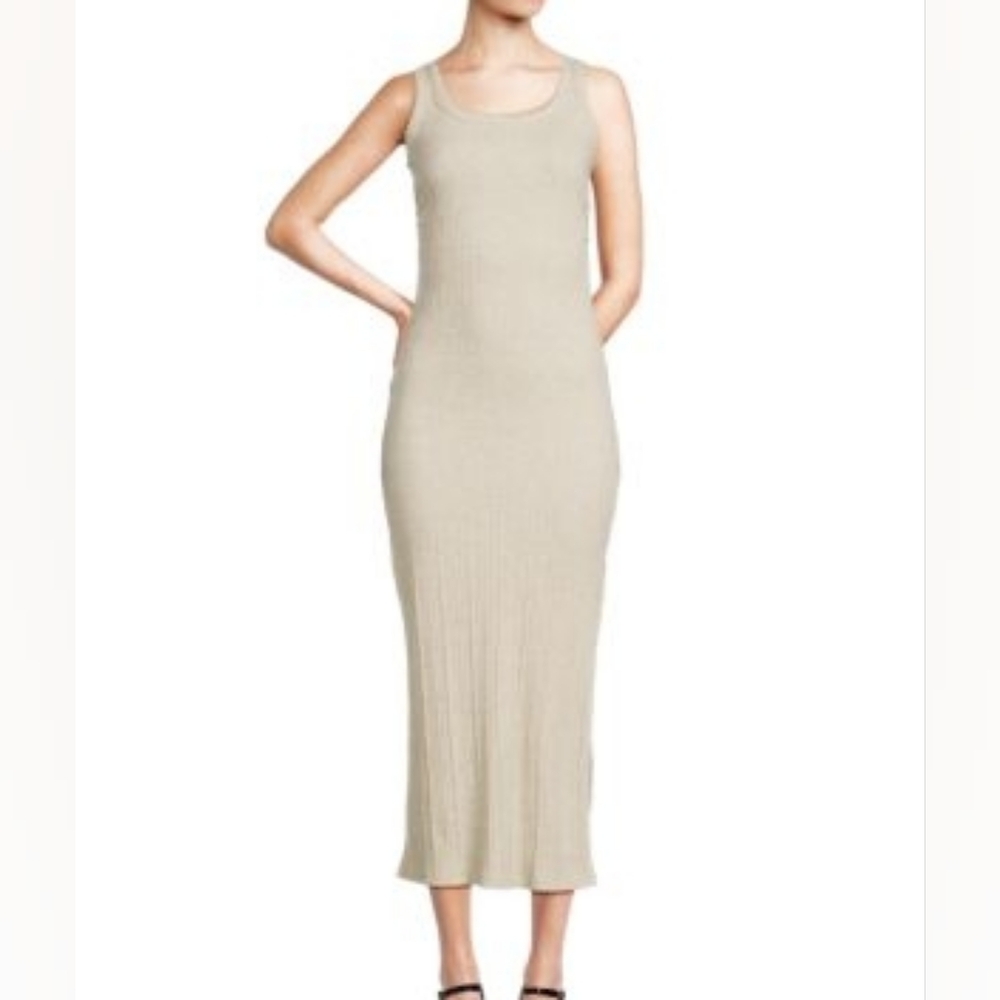 Ribbed Knit Midi
